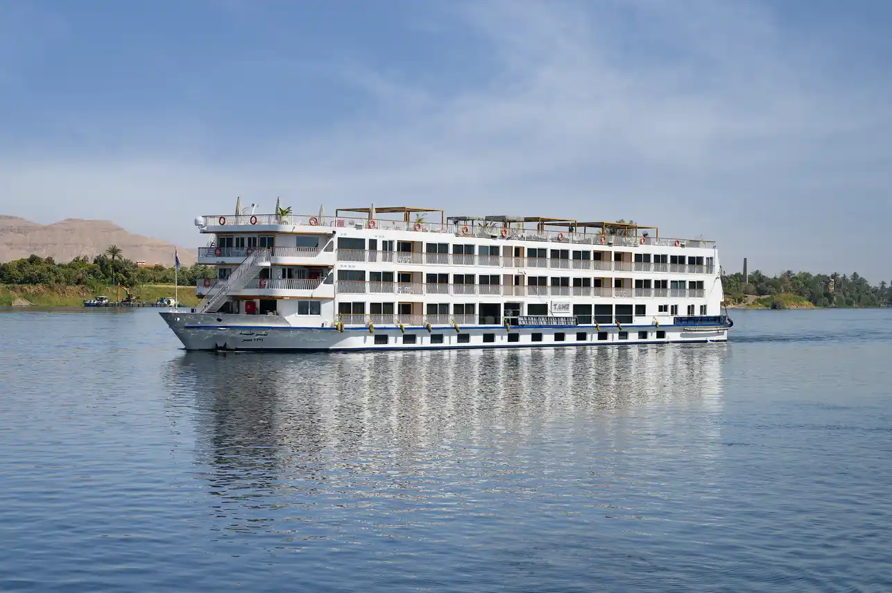 Exterior view of the MS Tamr Henna Nile Cruise Nile cruise ship
